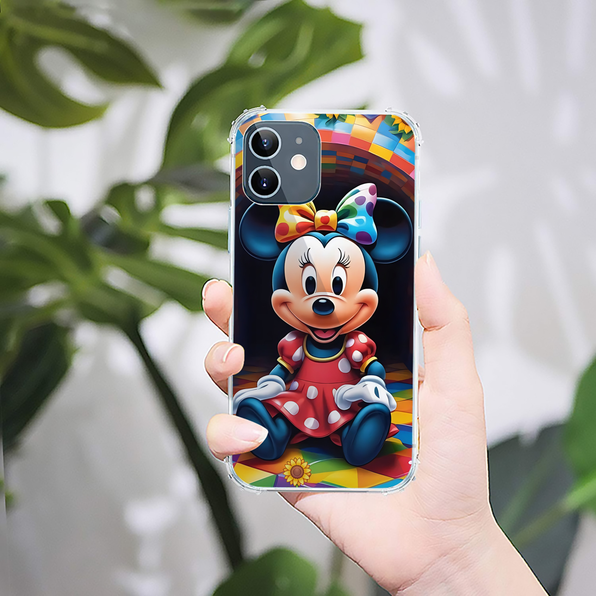 ミッキーマウス Mickey Mouse 【iPhone 12シリーズ対応】透明スマホケース（クリアソフトケース）
